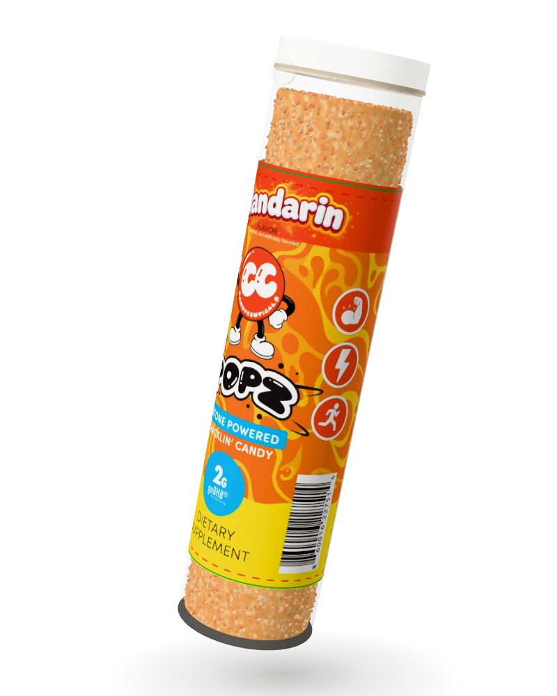 POPZ Mandarin vial, sealed